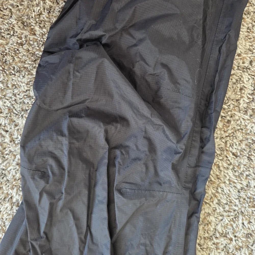 Eddie Bauer Weatheredge Plus Waterproof Black Pants Medium Tall Unisex Seam Seal